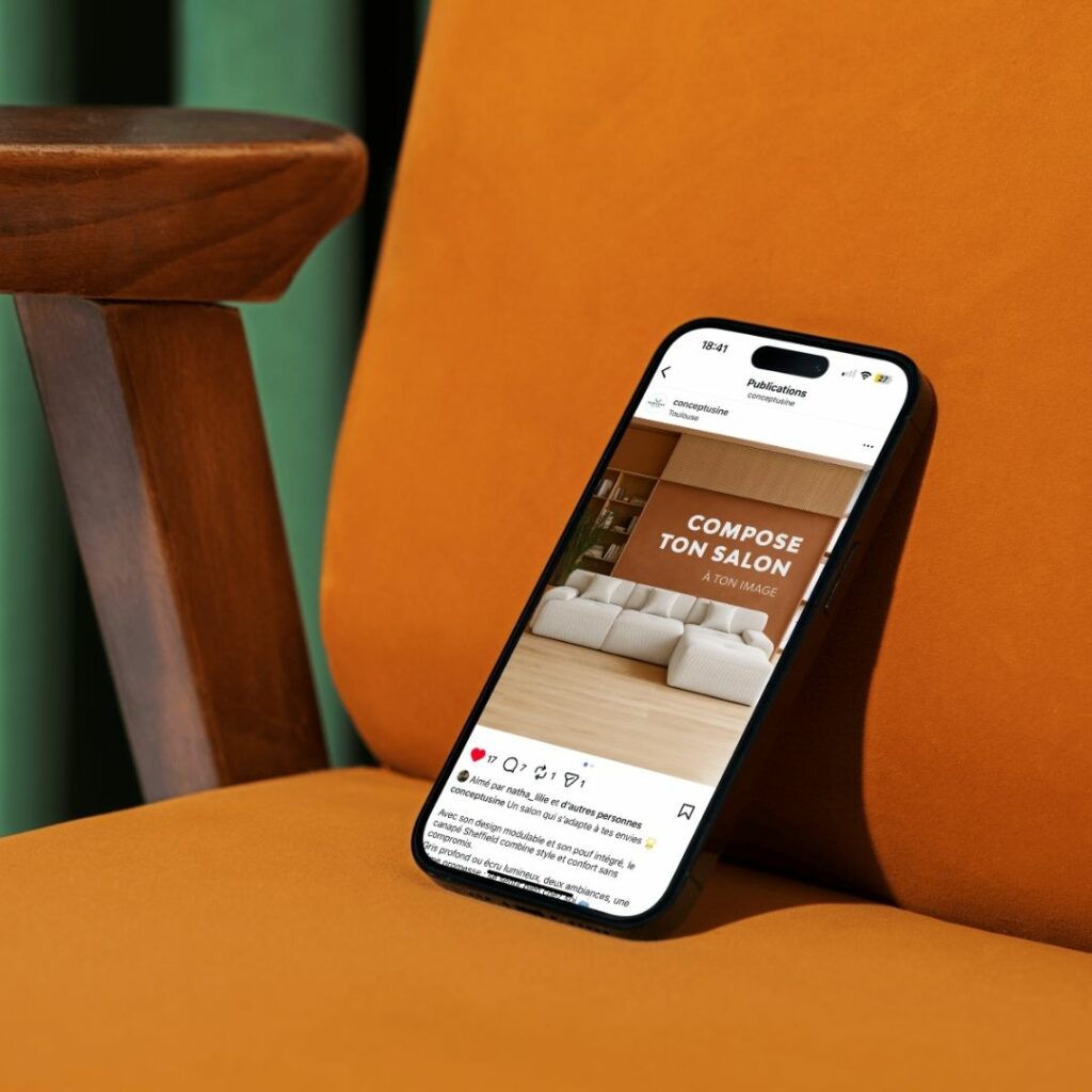 Présentation des publications types pour l'entreprise Concept Usine